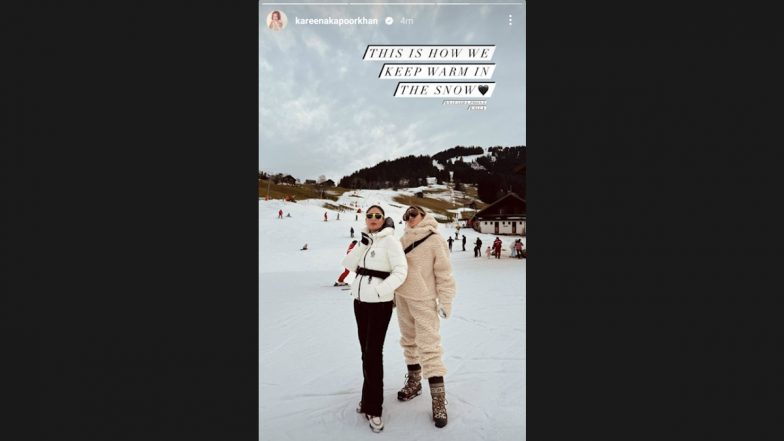 Kareena Kapoor Khan and Natasha Poonawalla Enjoy Snowy Europe, Drop Cool Pic on Instagram!