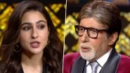 Kaun Banega Crorepati 15 Finale: Sara Ali Khan Plays Her Popular Knock-Knock Game With Amitabh Bachchan (Watch Video)