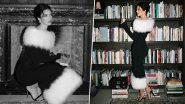 Kendall Jenner Channels Hollywood Glamour in Black Off-Shoulder Dress With White Fur - Check Out Her Stunning Photos!