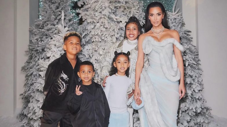 Kim Kardashian Drops Cutest Pictures With Kids North, Chicago, Saint and Psalm From Christmas 2023 Celebrations!