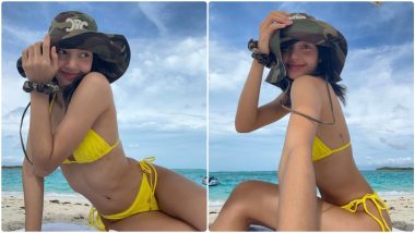 BLACKPINK'S Lisa Looks Sexy In Yellow Bikini as She Enjoys Beach Day, See Her Stunning Pictures!
