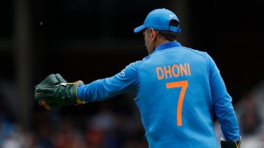 BCCI Set To Retire MS Dhoni’s Iconic Jersey No 7, Informs Indian Cricket Team Players About its Unavailability: Report