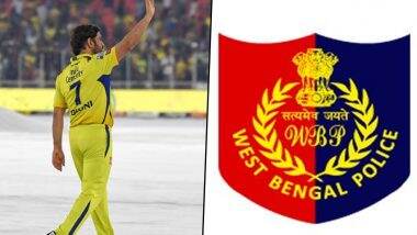 ‘Message is Clear’ West Bengal Police Uses 'Thala For A Reason' Trend Based on MS Dhoni to Revisit Their Foundation Year