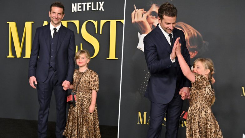 Bradley Cooper’s 6-Year-Old Baby Girl, Lea De Seine, Joins Her Dad for Maestro Premiere! Check Out Adorable Pics of the Father–Daughter Duo