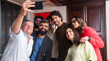 Mahesh Babu, Namrata Shirodkar and Trivikram Srinivas Pose for Pics With Netflix CEO Ted Sarandos!