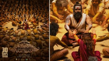 Malaikottai Vaaliban: Mohanlal Drops New Intriguing Poster from Lijo Jose Pellissery's Movie, Sends Christmas Wishes (View Pic)