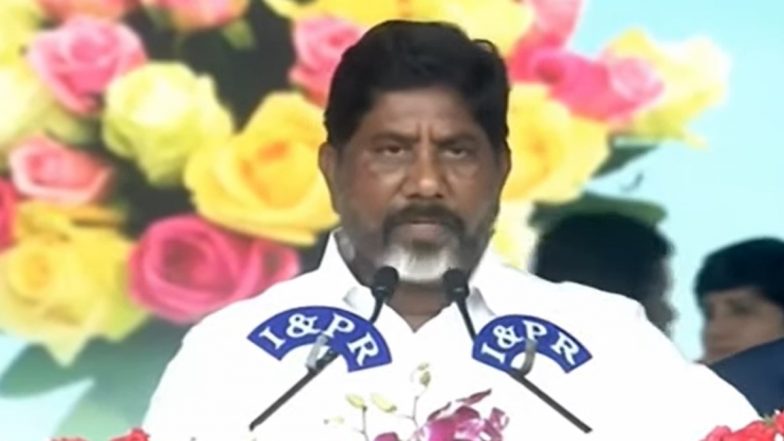 Bhatti Vikramarka Mallu Takes Oath as Deputy CM of Telangana (Watch Video)