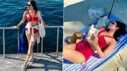 Manushi Chhillar Soaks Up the Holiday Sun in Sexy Pink Bikini, Check Out Her Latest Instagram Pictures