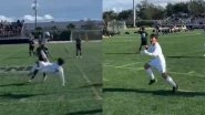 Lionel Messi&rsquo;s Son Mateo Messi Scores Spectacular Bicycle Kick for Inter Miami&rsquo;s Youth Team, Video Goes Viral!