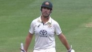 Mitchell Marsh Misses His Century by Four Runs After Agha Salman Takes A Spectacular Catch During AUS vs PAK 2nd Test 2023 Day 3 (Watch Video)