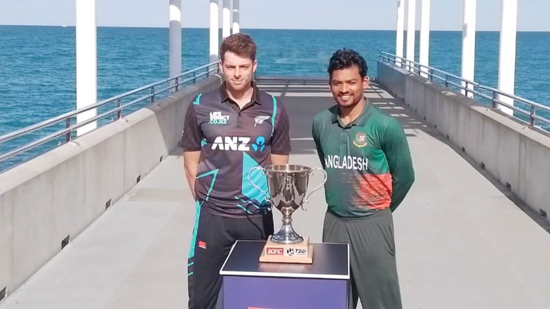 How to Watch NZ vs BAN 2nd T20I 2023 Live Streaming Online? Get Telecast Details of New Zealand vs Bangladesh Cricket Match With Timing in IST