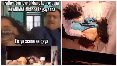 Animal: 'Papa Ko Lekar Gaye' Memes Go Viral After Fans Are Shocked By Hot and Nude Scenes of Ranbir Kapoor With Rashmika Mandanna and Tripti Dimri