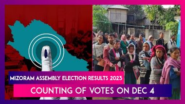 Mizoram Assembly Election Result 2023: Counting Of Votes For 40-Member Assembly On December 4