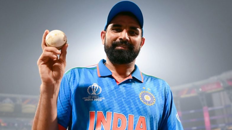 Mohammed Shami Set to Receive Prestigious Arjuna Award; Team India Cricketer to Get Honoured By The President On January 9