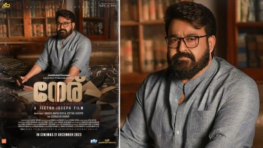 Neru Box Office Collection Day 8: Mohanlal Expresses Gratitude As the Courtroom Drama Surpasses Rs 50 Crore Mark Worldwide!