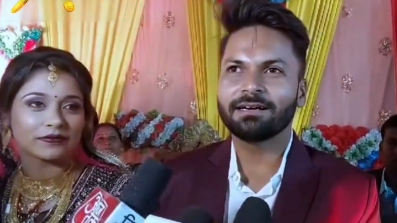 'Match Bhi Inke Sath Accha Khelunga' India Pacer Mukesh Kumar's Tongue in Cheek Remark During Wedding Reception in Gopalganj Goes Viral (Watch Video)