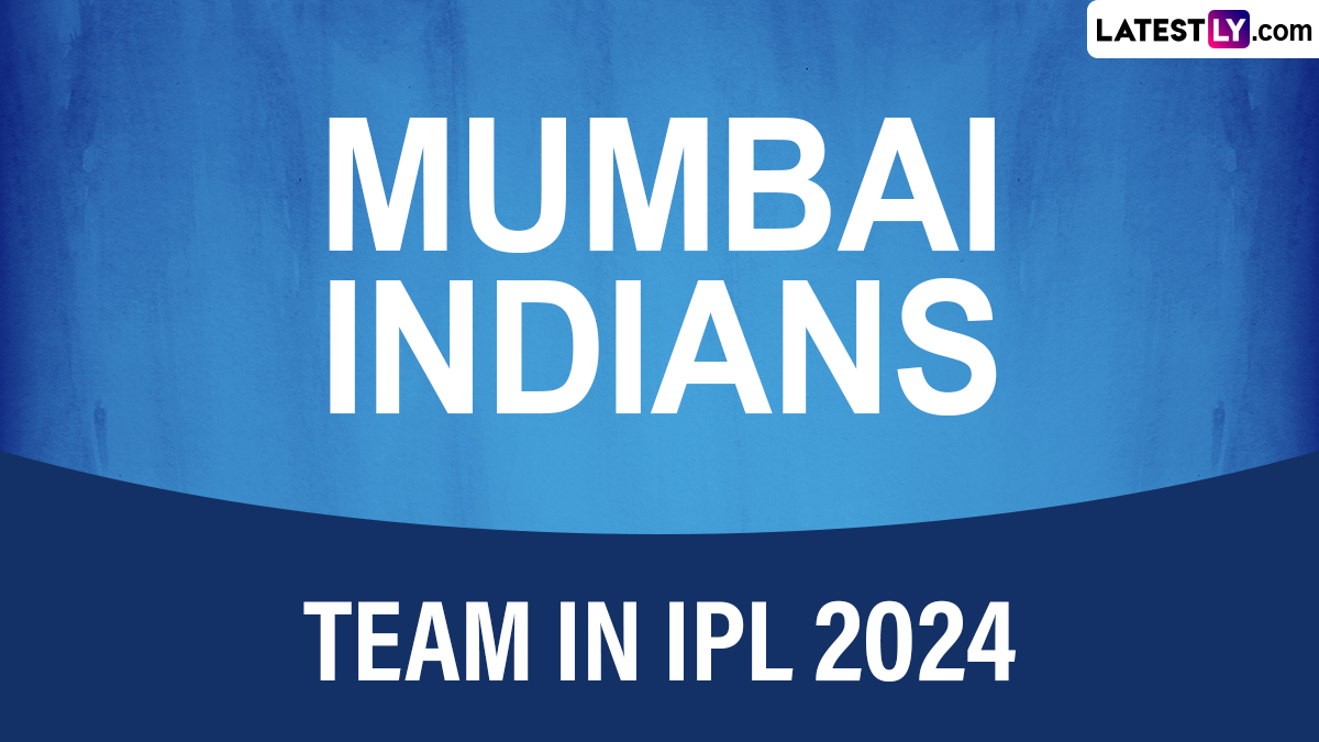 Cricket News MI Squad in IPL 2024 Full Players List of Mumbai