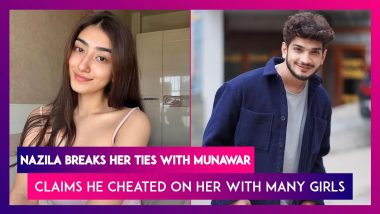 Munawar Faruqui's Girlfriend Nazila Breaks Down On Instagram Live, Claims He Cheated On Her With Multiple Women