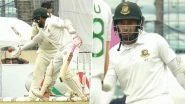Mushfiqur Rahim Dismissed Obstructing the Field, Becomes First Bangladesh Batsman to be Out in Such Manner; Dismissal Takes Place During BAN vs NZ 2nd Test 2023 (Watch Video)