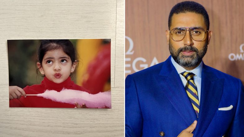 On Navya Naveli Nanda’s Birthday, Abhishek Bachchan Drops the Cutest Childhood Pic of His Niece and Wishes Her on Insta