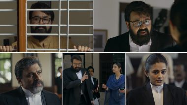 Neru Trailer: Mohanlal Gears Up To Fight for Justice as a Special Public Prosecutor in Jeethu Joseph’s Film Co-Starring Priyamani, Anaswara Rajan and Sidhique (Watch Video)