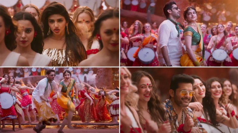 Extra–Ordinary Man Song ‘Ole Ole Paapaayi’: Nithiin and Sreeleela Set the Dance Floor on Fire With Their Hot Moves in This Vibrant Number (Watch Lyrical Video)