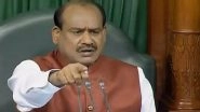 Parliament Security My Responsibility, Says Lok Sabha Speaker Om Birla Amid Opposition&rsquo;s Demand for Statement From Amit Shah on Security Breach Issue