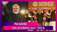 Assembly Election Results 2023: PM Narendra Modi Says, &lsquo;Today&rsquo;s Hat-Trick Guarantees Hat-Trick In 2024&rsquo; After BJP Wins Polls In Three States