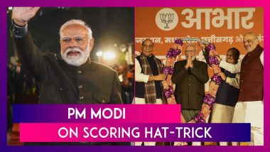 Assembly Election Results 2023: PM Narendra Modi Says, ‘Today’s Hat-Trick Guarantees Hat-Trick In 2024’ After BJP Wins Polls In Three States