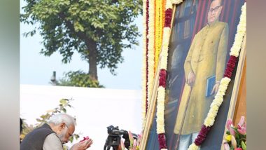 Mahaparinirvan Divas 2023: PM Narendra Modi Pays Tribute to Dr BR Ambedkar on His Death Anniversary (Watch Video)