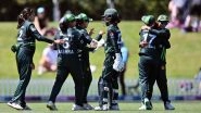 Pakistan Women&rsquo;s Team Makes History, Wins Super Over To Beat New Zealand for the First Time in an ODI in New Zealand