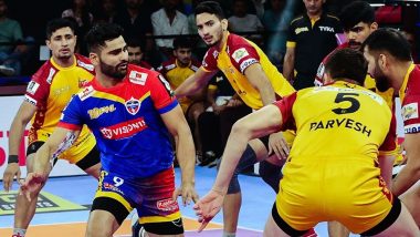 How To Watch Bengaluru Bulls vs UP Yoddhas, Pro Kabbadi League 2023 Game Live Streaming Online: Get Telecast Details of PKL Match With Timing in IST