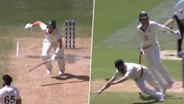 Crazy! Pat Cummins Scores Five Runs Off One Ball Without Hitting A Boundary During AUS vs PAK 2nd Test 2023, Video Goes Viral