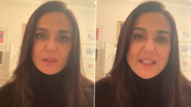 Preity Zinta Reveals Pritam Singh Zinta Was Never Her Name, Blames Bobby Deol for Spreading the Wrong Rumour (Watch Video)