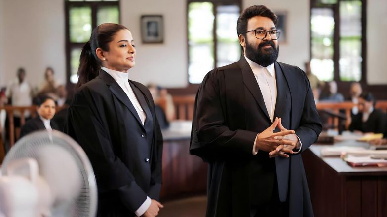 Neru: Priyamani Shares BTS Moments With Mohanlal From the Sets of Jeethu Joseph’s Courtroom Drama (View Pics)