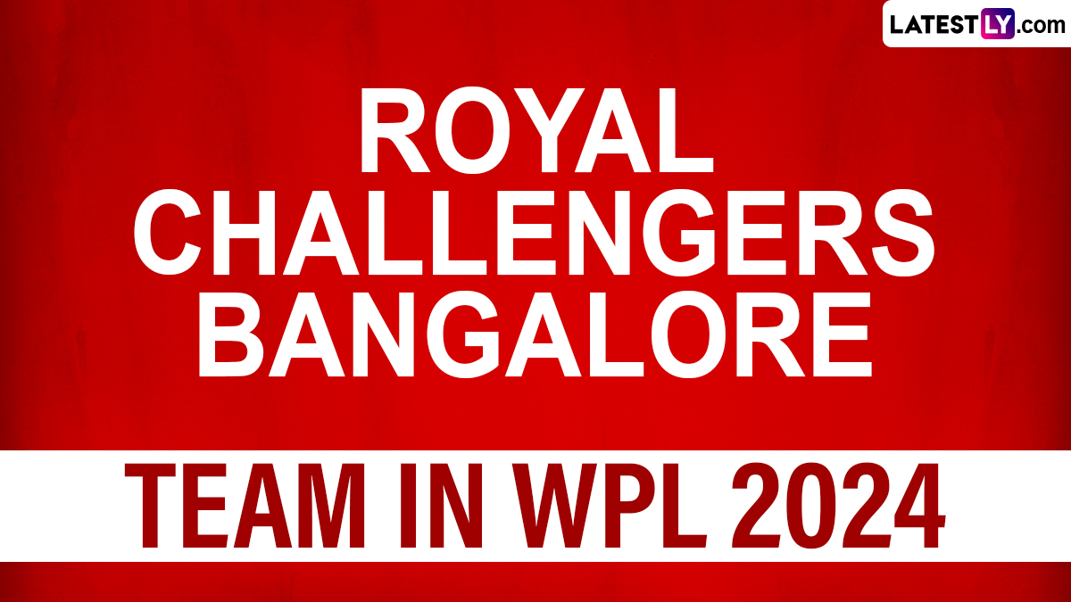Cricket News RCBW Squad in WPL 2024 Full Players List of Team Royal