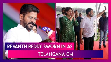 Revanth Reddy Sworn In As Telangana CM, Bhatti Vikramarka As Deputy CM; PM Modi Congratulates