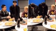 BTS' RM and V aka Taehyung Kneel and Plead ARMYs Not to Come to Their Military Enlistment Location (Watch Video)
