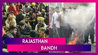 Rajasthan Bandh: Rajput Groups Call For Shutdown After Murder Of Rashtriya Rajput Karni Sena President Sukhdev Singh Gogamedi