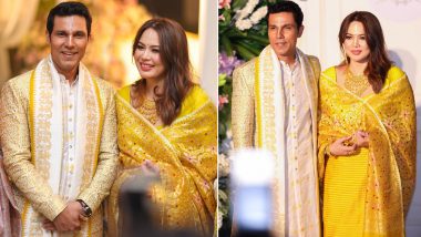 'From I to We'! Randeep Hooda and Lin Laishram Glow in Traditional Outfits at Their Wedding Bash (See Pics)