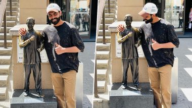 ‘Winner Is a Dreamer Who Never Gives Up’ Ravindra Jadeja Poses with Statue of Nelson Mandela in South Africa, Shares Pictures on Instagram
