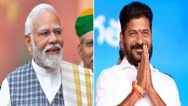 Telangana CM Revanth Reddy Responds to PM Narendra Modi’s Congratulatory Post, Says Hopeful of Central Support and Cooperation