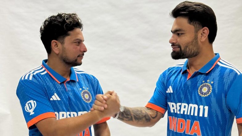 ‘Yaa Toh Yeh Dosti Gehri Hai, Ya Fir Yeh Photo 3D Hai’ Rinku Singh Shares Picture With Kuldeep Yadav in India’s ODI Jersey Ahead of IND vs SA 1st ODI 2023