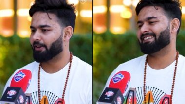 ‘Really Exciting Times Ahead...’ Rishabh Pant ‘Looking Forward’ to Attending IPL 2024 Auction for Delhi Capitals (Watch Video)