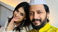 Genelia D'Souza Shares Adorable Birthday Wish for 'Navra' Riteish Deshmukh, Calls Him 'Greatest Man'