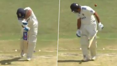 Rohit Sharma Wicket Video: Watch Kagiso Rabada Clean Up India Captain During IND vs AUS 1st Test 2023