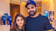Happy Birthday Ritika Sajdeh: Mumbai Indians Wish Rohit Sharma's Wife As She Turns 36