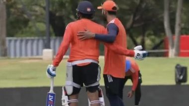 Virat Kohli, Rohit Sharma Sweat It Out in Nets Ahead of IND vs SA 1st Test As Men in Blue Hope To Win Test Series in South Africa for the First Time