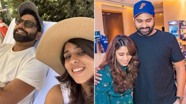 ‘Best Partnership for Life’ Rohit Sharma’s Romantic Post for Wife Ritika Sajdeh Goes Viral As Couple Celebrates Their 8th Wedding Anniversary