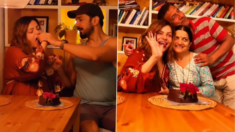 Mom-To-Be Rubina Dilaik Celebrates Her Pregnancy Journey With Abhinav Shukla and Loved Ones (Watch Video)